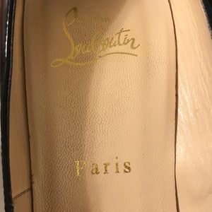 Black Christian Louboutin Stilettos